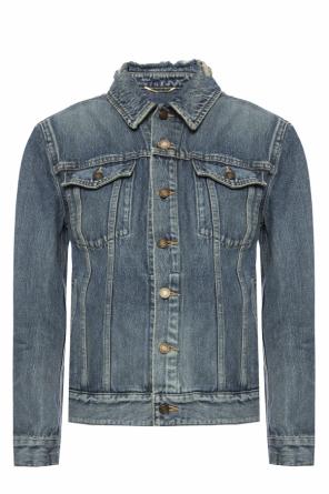 Raw-trimmed denim jacket, zdjęcie 1 Raw-trimmed denim jacket od Saint Laurent